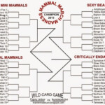 March Mammal Madness Calendar 2024