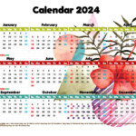 2024 Kids Calendar