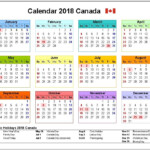 List Of Calendar Years From 2018 Until 2024