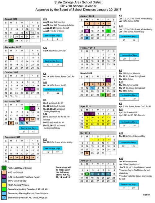 20 Penn State Calendar Free Download Printable Calendar Templates