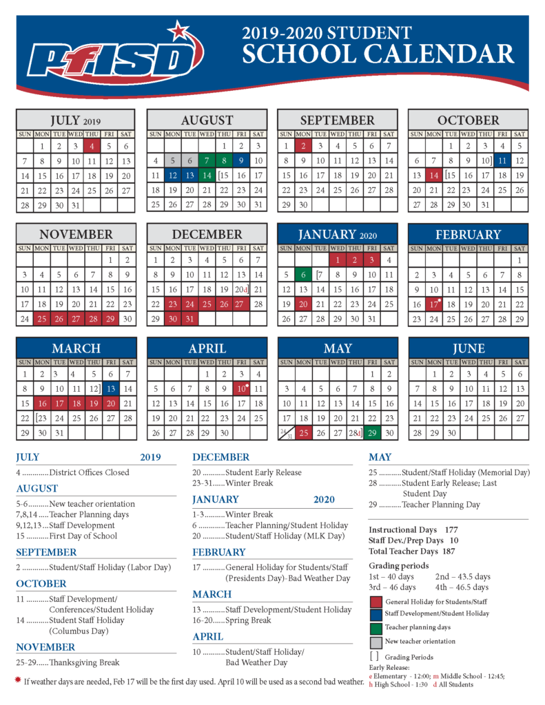 Plano Isd Calendar 202425 2024 Calendar Printable