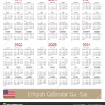 2019 Through 2024 Calendar