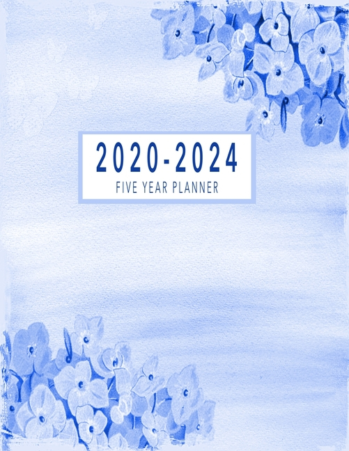 Best 2020 To 2024 Monthly 5 By 8 Planner Calendar