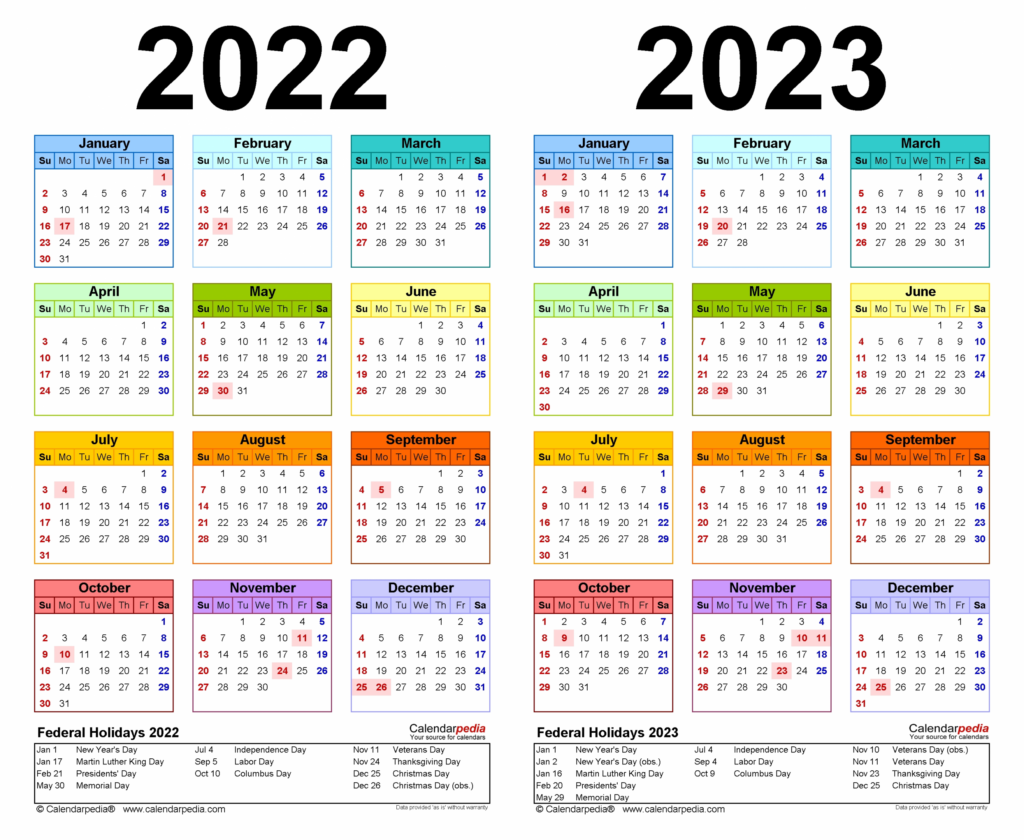 Monthly Free Printable 2021 And 2024 Calendar Printable