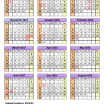 2021-2024 Academic Calendar Template