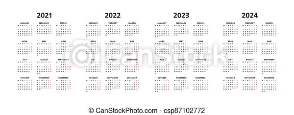 Hebrew Calendar 2021-2024 - 2024 Calendar Printable