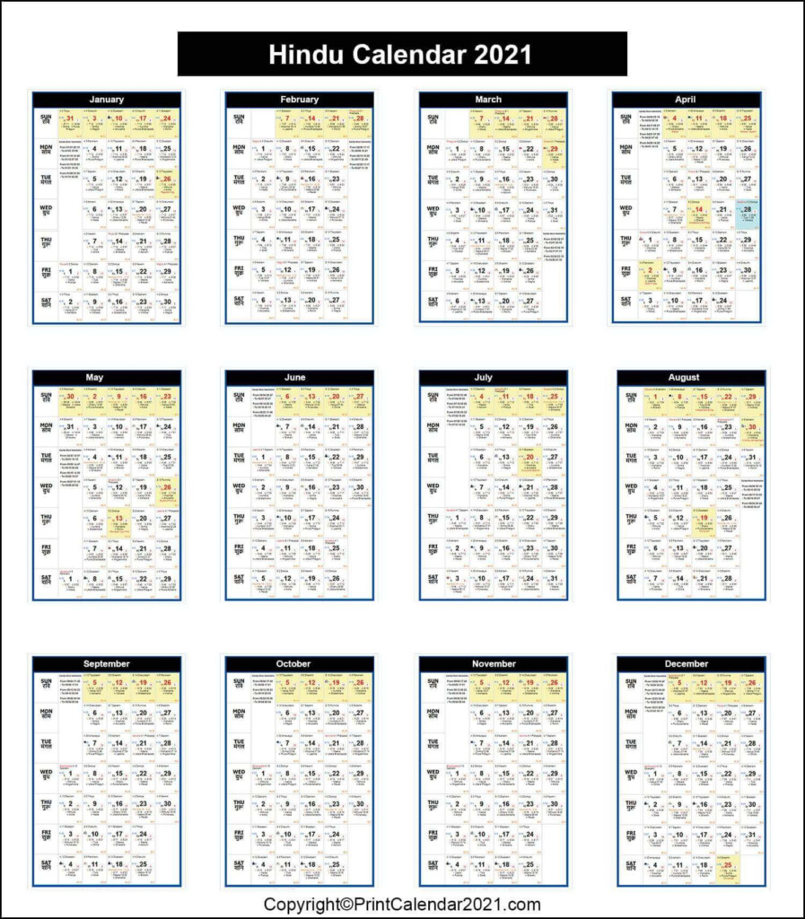 Hindu Calendar 2024 Pdf