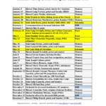 Liturgical Calendar 2024 With Readings