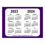 School Calendar 2023-2024