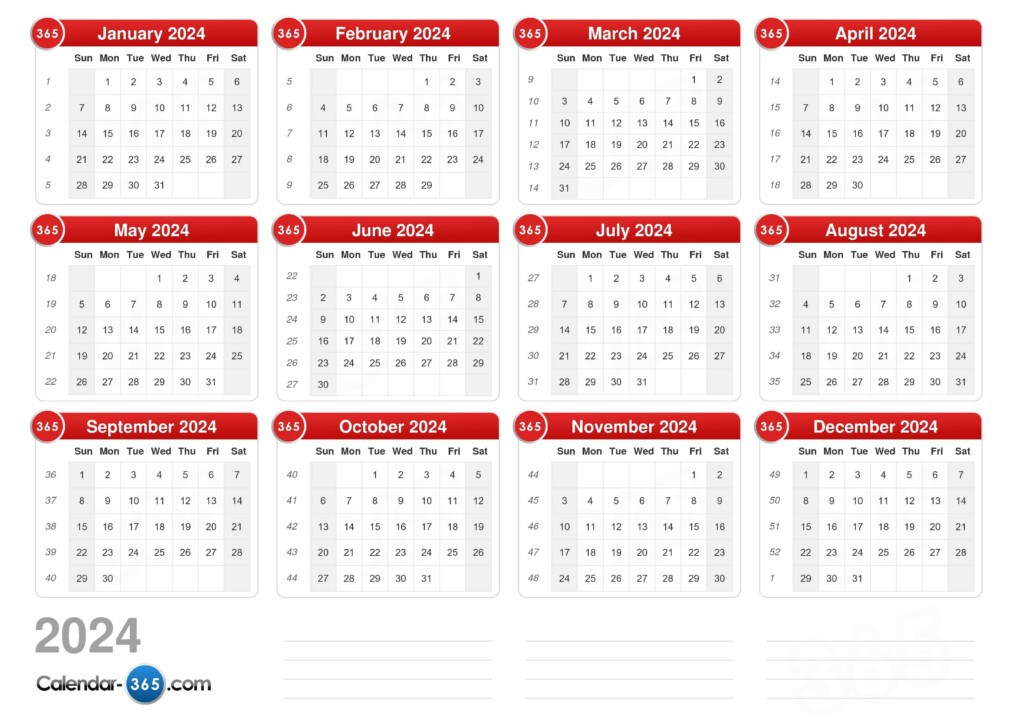 Leap Year Calendar 2024