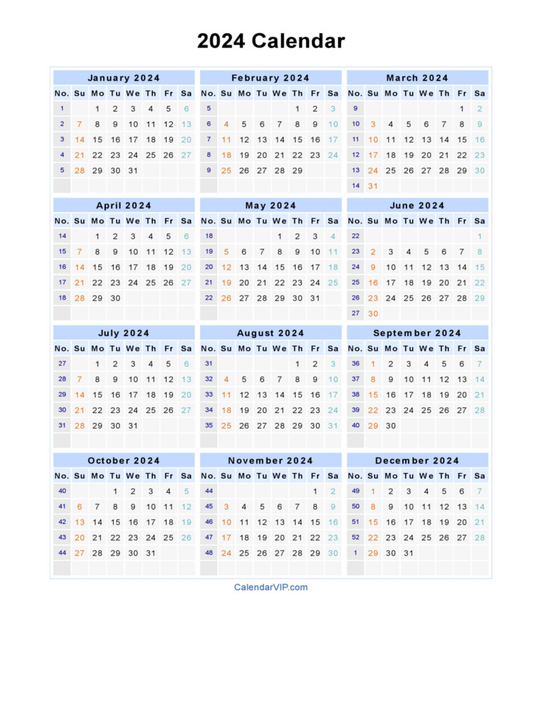 Calendar Template 2024 Google Docs