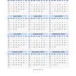 Free Printable Blank Calendar 2024