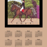 Horse Calendar 2024