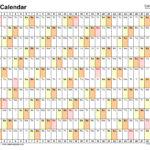 2024 Weekly Calendar Excel