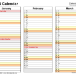 Quarter Calendar 2024