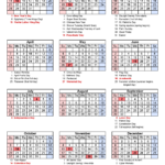 2024 Attendance Calendar Free