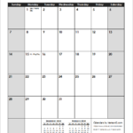 Monthly Free Printable 2021 And 2024 Calendar Printable