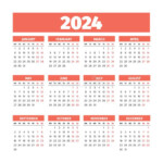 2024 Calendar Weekly