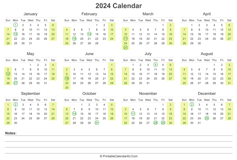 U.s. Economic Calendar 2024