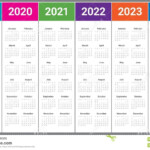 Calendar 2019 To 2024