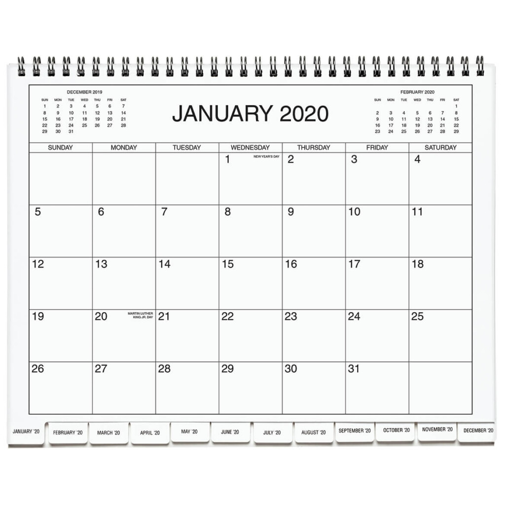 5 Year Calendar 2020 To 2024