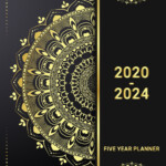 5 Year Calendar 2020 To 2024