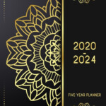 5 Year Calendar 2020-2024