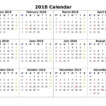 Printable Monthly Calendar 6 By 9 2020 To 2024