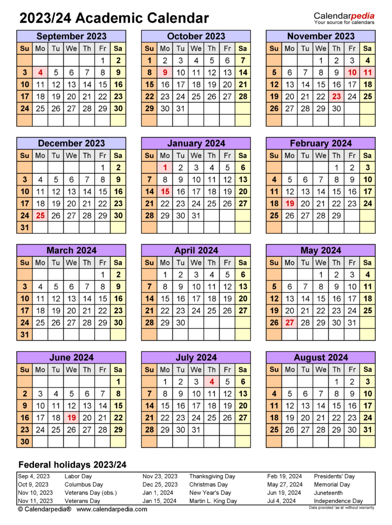 Ttu Academic Calendar 2024-2023