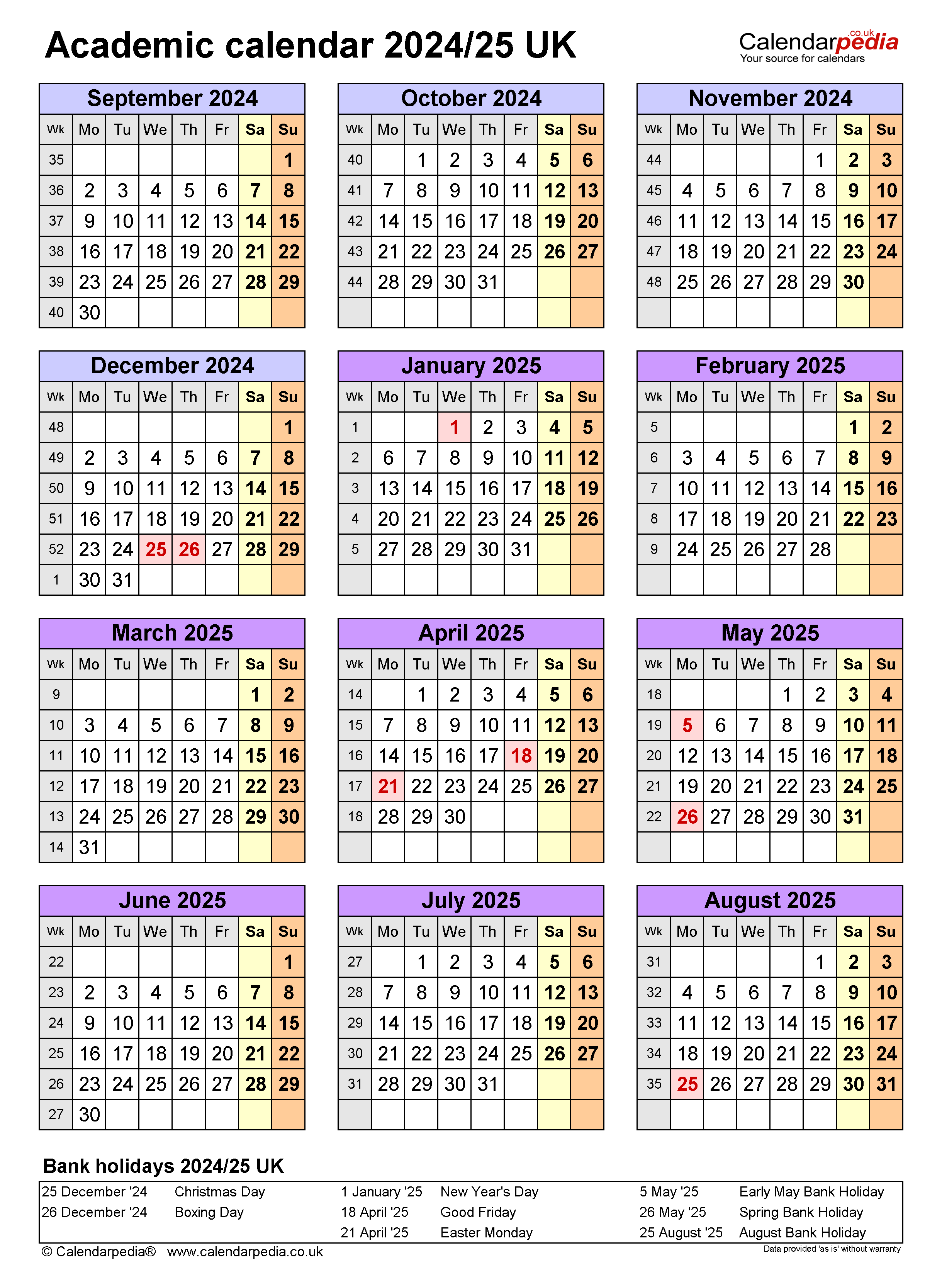 Ub Academic Calendar 2024 - 2024 Calendar Printable