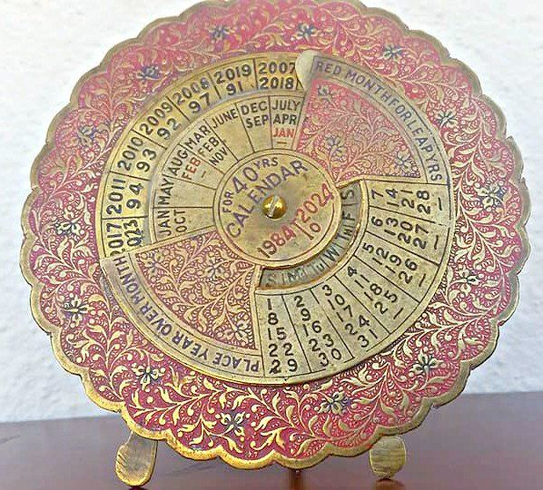 Perpetual Calendar 2024