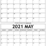 April - May 2024 Calendar