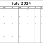 Calendar Maker 2024