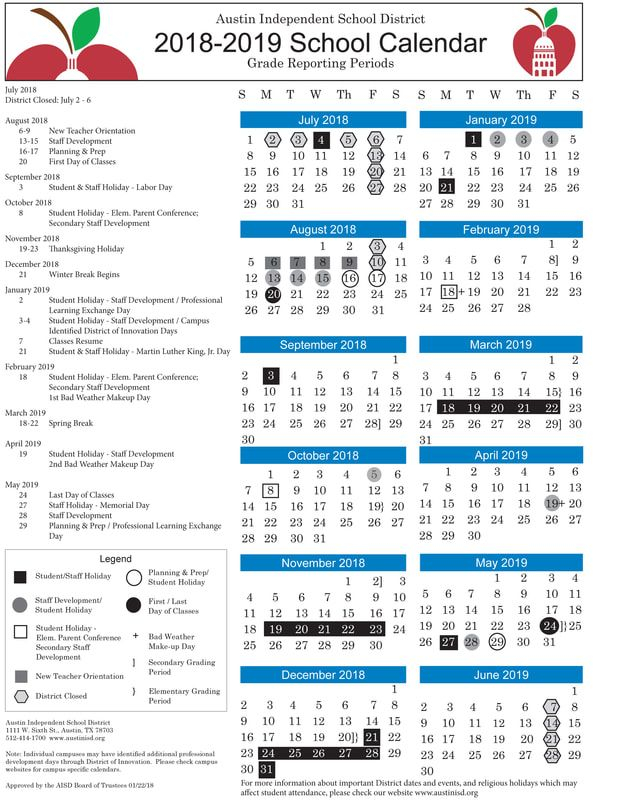 Austin Isd 202425 Calendar 2024 Calendar Printable