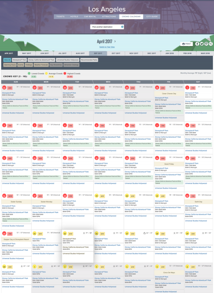 Disney World Crowd Calendar 2024 By Park