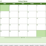 Google Sheets Calendar Template 2024-25