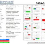 Houston County School Calendar 2021-2024