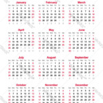 12 Month Calendar 2024