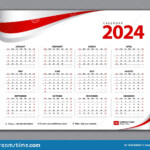 Daily Desk Calendar 2024