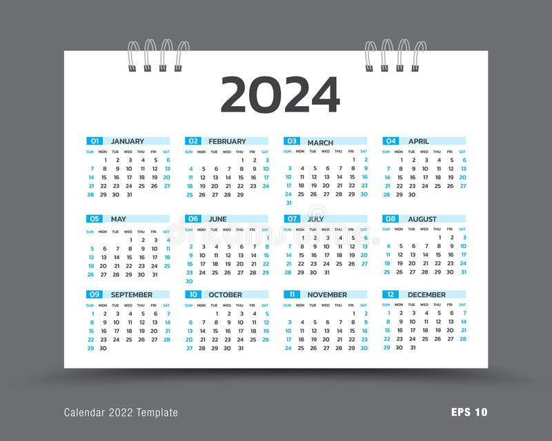 12 Month Calendar 2024 2024 Calendar Printable