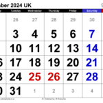 December Calendar 2024