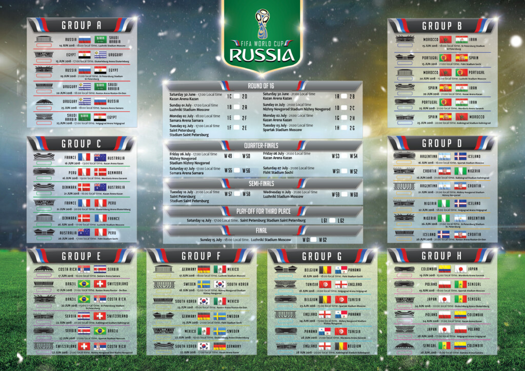 2018 2024 Fifa Calendar