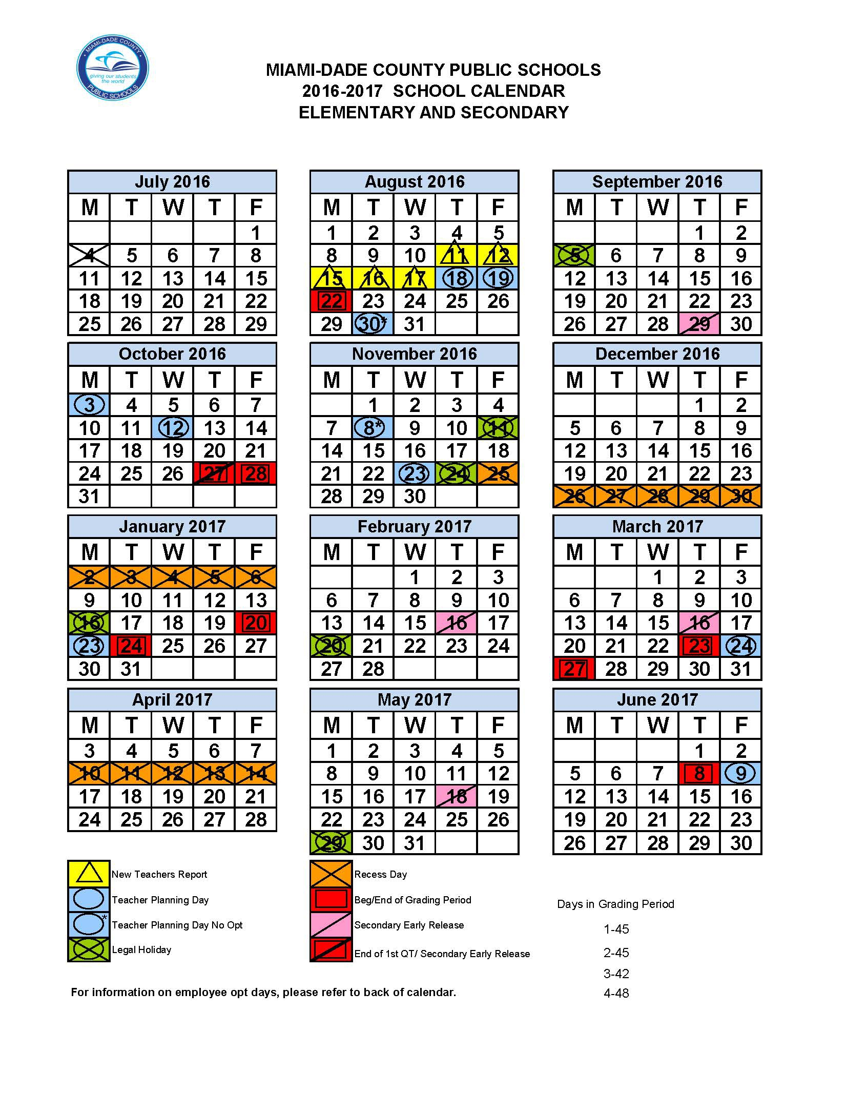 Dadeschools Calendar 2021 To 2024 2024 Calendar Printable