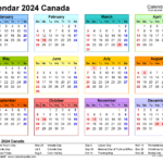 Calendar 2024 Canada