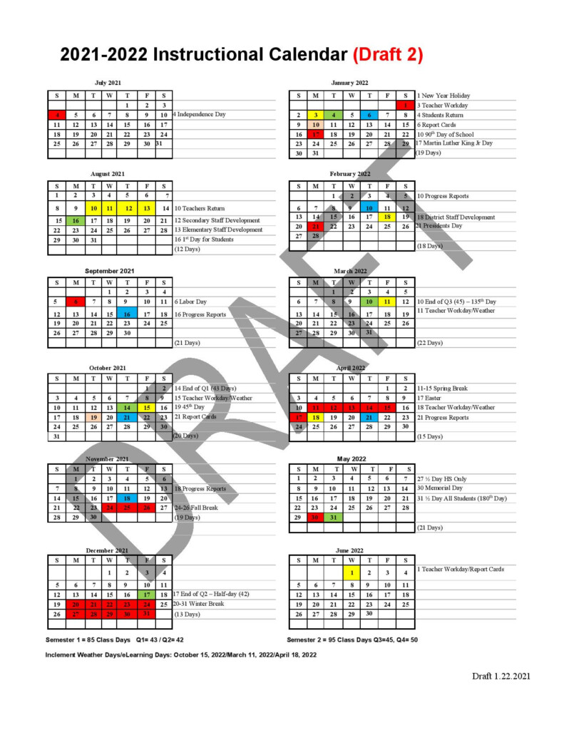 Usd Calendar 2024-25