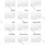 Gregorian Calendar 2024