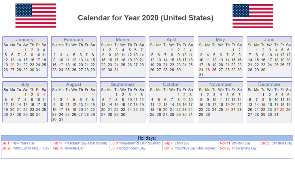 Irs Calendar 2024