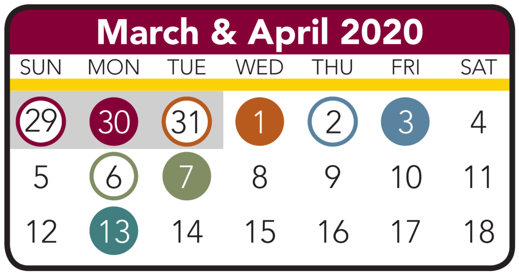 Colorado Mesa University Spring 2024 Calendar