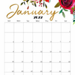 January 2024 Calendar Cute