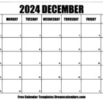 December Calendar 2024